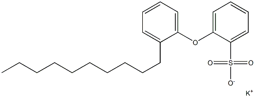 2-(2-Decylphenoxy)benzenesulfonic acid potassium salt 结构式