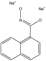 1-Naphthalenecarbohydroximic acid sodium salt 结构式