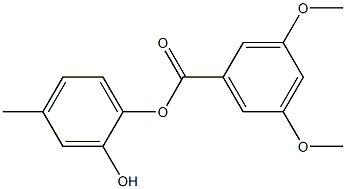 3,5-Dimethoxybenzoic acid 2-hydroxy-4-methylphenyl ester