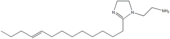 1-(2-Aminoethyl)-2-(9-tridecenyl)-2-imidazoline Struktur