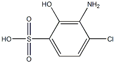 3-Amino-4-chloro-2-hydroxybenzenesulfonic acid