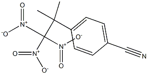 4-(1,1-Dimethyl-2,2,2-trinitroethyl)benzonitrile