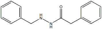 フェニル酢酸2-ベンジルヒドラジド 化学構造式