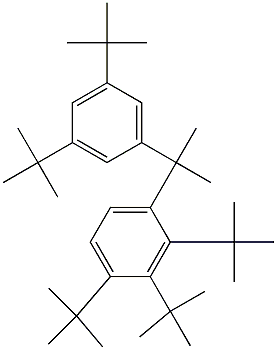 2-(2,3,4-Tri-tert-butylphenyl)-2-(3,5-di-tert-butylphenyl)propane