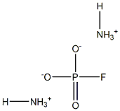 Fluoridophosphoric acid hydrogen ammonium salt