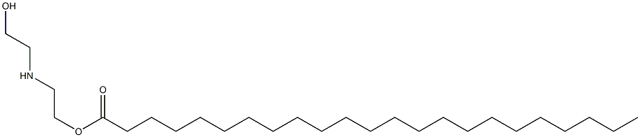 Tricosanoic acid 2-[(2-hydroxyethyl)amino]ethyl ester Struktur