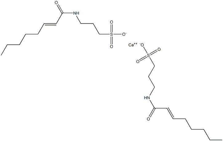 Bis[3-(2-octenoylamino)-1-propanesulfonic acid]calcium salt