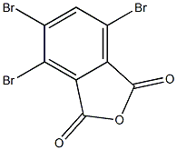 3,4,6-Tribromophthalic anhydride,,结构式