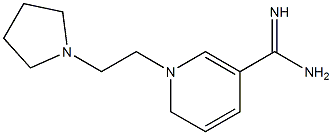 N1-[2-(Pyrrolidin-1-yl)ethyl]pyridine-3-carboxamidine 结构式