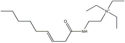 N,N,N-Triethyl-2-(3-nonenoylamino)ethanaminium