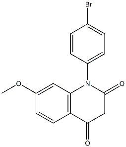 1-(4-Bromophenyl)-7-methoxyquinoline-2,4(1H,3H)-dione