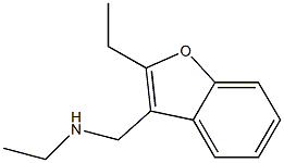 N,2-Diethyl-3-benzofuranmethanamine Struktur