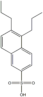 5,6-Dipropyl-2-naphthalenesulfonic acid