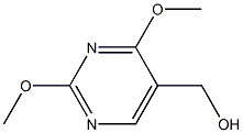 2,4-ジメトキシピリミジン-5-メタノール 化学構造式