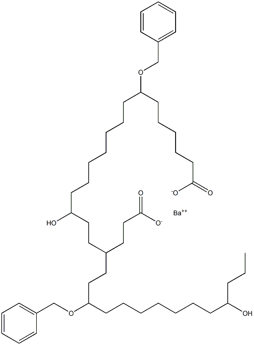  Bis(7-benzyloxy-15-hydroxystearic acid)barium salt