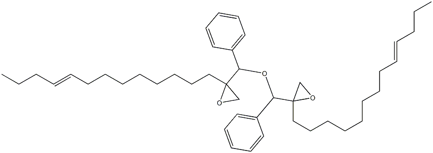 2-(9-トリデセニル)フェニルグリシジルエーテル 化学構造式