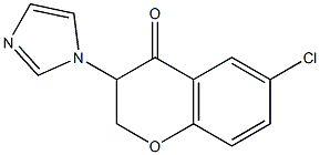 6-Chloro-3-(1H-imidazol-1-yl)chroman-4-one