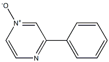 3-Phenylpyrazine 1-oxide 结构式