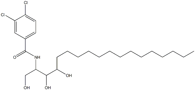 N-[2,3-Dihydroxy-1-(hydroxymethyl)heptadecyl]-3,4-dichlorobenzamide