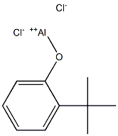 (2-tert-Butylphenoxy)aluminum dichloride Structure