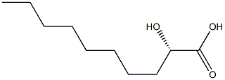 (2S)-2-Hydroxydecanoic acid,,结构式