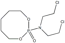 2-[Bis(2-chloroethyl)amino]-1,3,2-dioxaphosphocane 2-oxide Structure