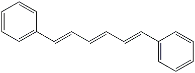 (3E)-1,6-Diphenyl-1,3,5-hexatriene,,结构式