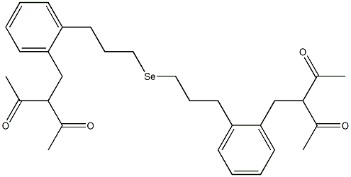 [2-(2,2-Diacetylethyl)phenethyl]methyl selenide