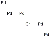 Chromium pentapalladium Structure