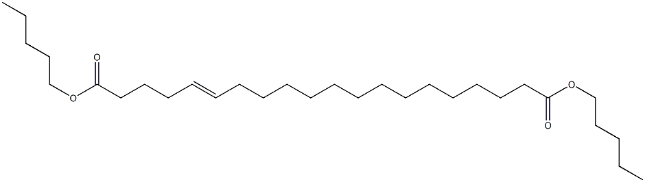 5-Icosenedioic acid dipentyl ester Struktur
