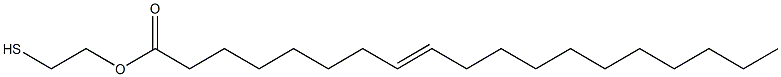 8-Nonadecenoic acid 2-mercaptoethyl ester Structure