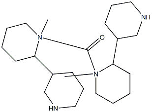 1-Methyl-3-piperidylpiperidino ketone