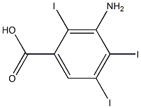 3-Amino-2,4,5-triiodobenzoic acid