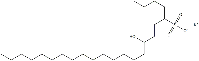  8-Hydroxytricosane-5-sulfonic acid potassium salt