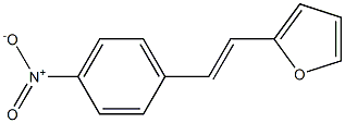 2-(4-Nitrostyryl)furan Struktur