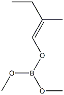 Boric acid dimethyl(E)-2-methyl-1-butenyl ester