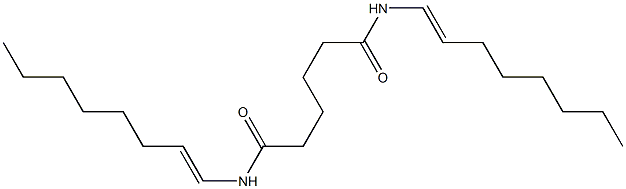 N,N'-Di(1-octenyl)adipamide Structure