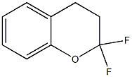 3,4-Dihydro-2,2-difluoro-2H-1-benzopyran Struktur