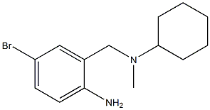  N-Methyl-N-cyclohexyl-2-amino-5-bromobenzenemethanamine