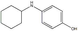 p-(Cyclohexylamino)phenol Structure