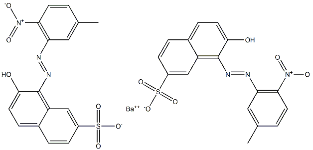 Bis[1-[(3-methyl-6-nitrophenyl)azo]-2-hydroxy-7-naphthalenesulfonic acid]barium salt