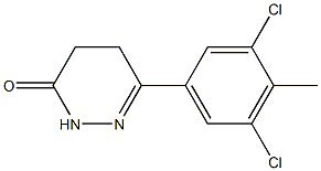 6-(3,5-Dichloro-4-methylphenyl)-4,5-dihydro-3(2H)-pyridazinone Structure