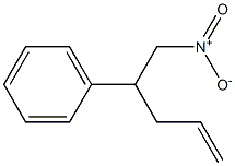 5-ニトロ-4-フェニル-1-ペンテン 化学構造式