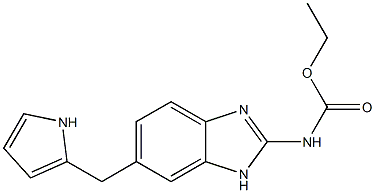 [6-(1H-Pyrrol-2-ylmethyl)-1H-benzimidazol-2-yl]carbamic acid ethyl ester
