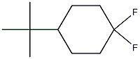 4-tert-Butyl-1,1-difluorocyclohexane 结构式