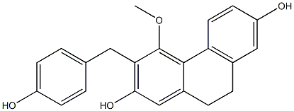 4-Methoxy-3-(4-hydroxybenzyl)-9,10-dihydrophenanthrene-2,7-diol