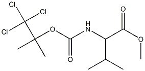 3-Methyl-2-[[(1,1-dimethyl-2,2,2-trichloroethoxy)carbonyl]amino]butyric acid methyl ester|