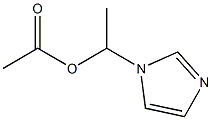 1-(1H-Imidazole-1-yl)ethanol acetate Struktur