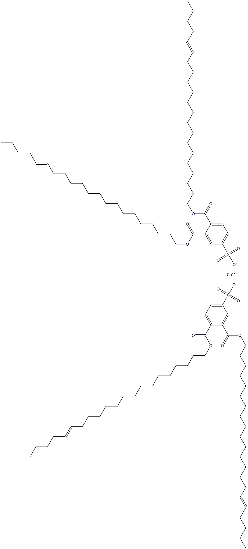 Bis[3,4-di(16-henicosenyloxycarbonyl)benzenesulfonic acid]calcium salt|