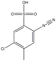 4-Chloro-5-methyl-2-sulfobenzenediazonium